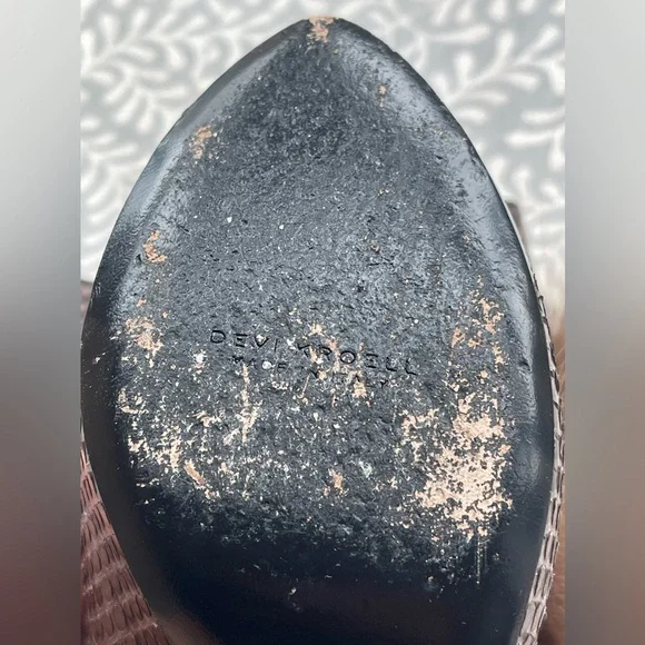 Devi Kroell mink & python boots - Picture 3 of 5